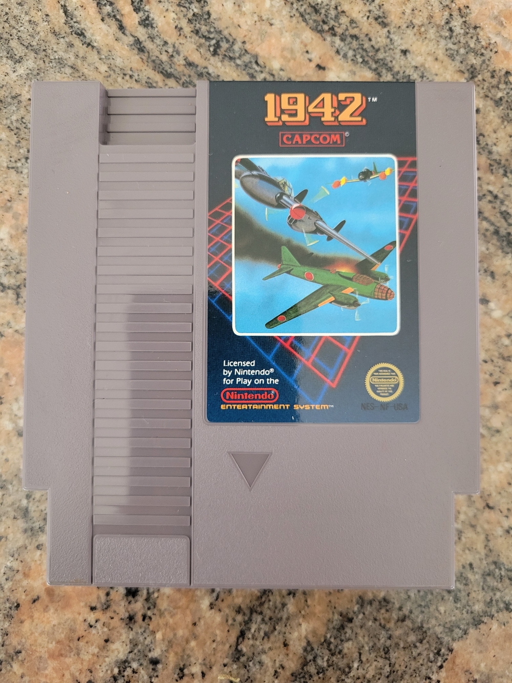 Nintendo (NES): 1942 Game & Sheath. Excellent Condition. $17